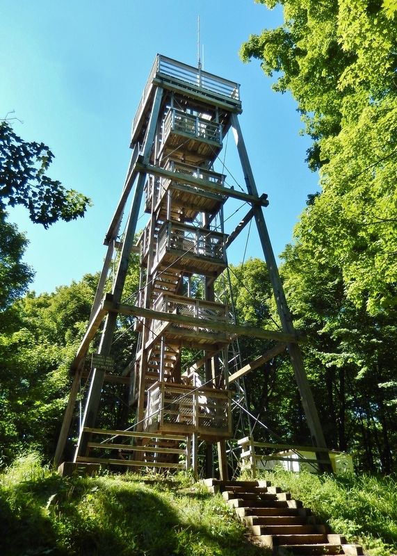 Timm's Hill Observation Tower image. Click for full size.