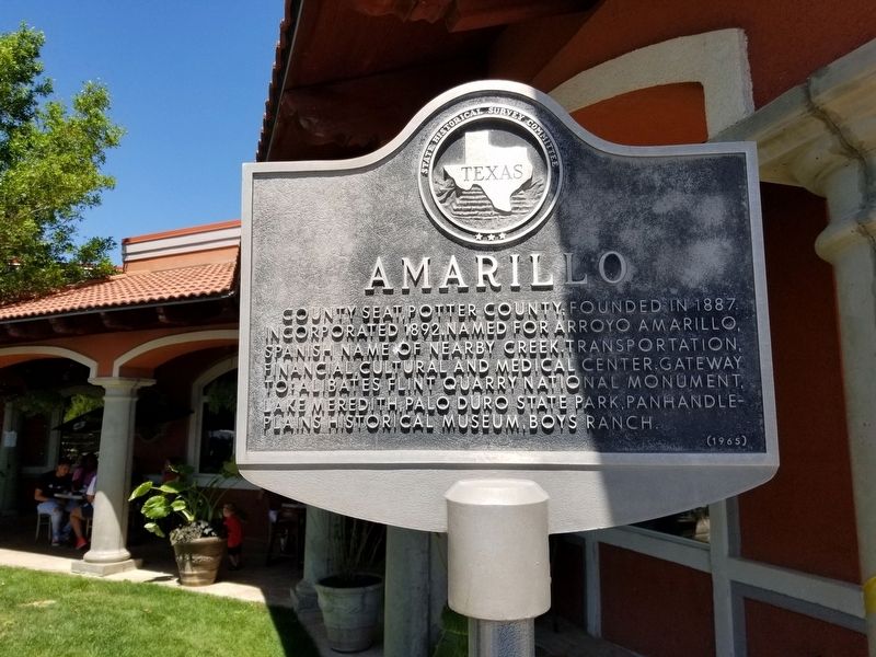 Amarillo Marker image. Click for full size.