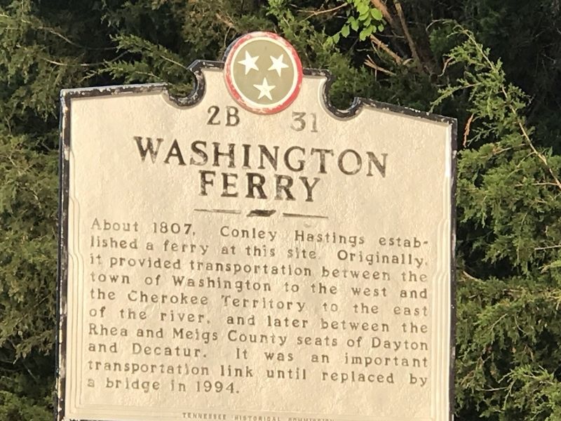 Washington Ferry Marker image. Click for full size.