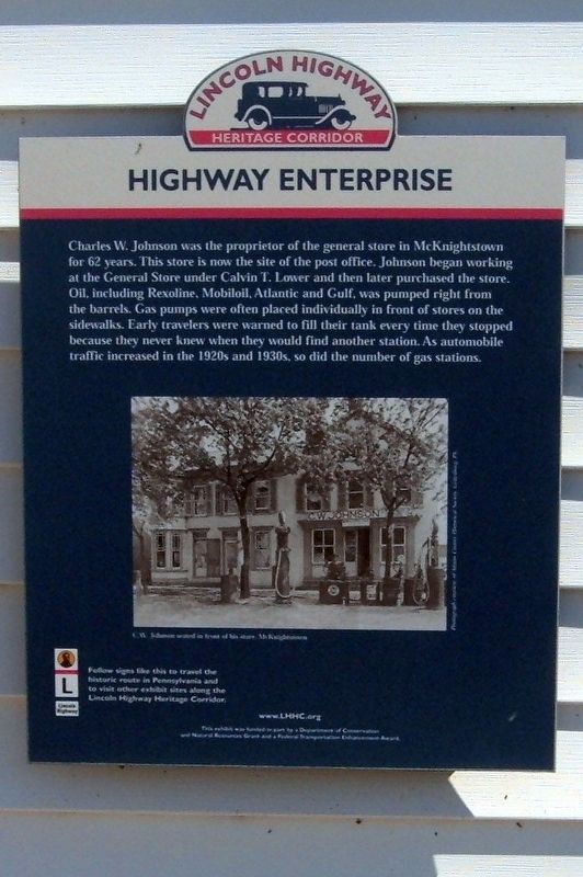 Highway Enterprise wayside. Click for full size. Highway Enterprise wayside image. Click for full size.