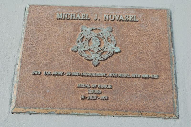 Michael J. Novasel Marker. Click for full size. Michael J. Novasel Marker image. Click for full size.
