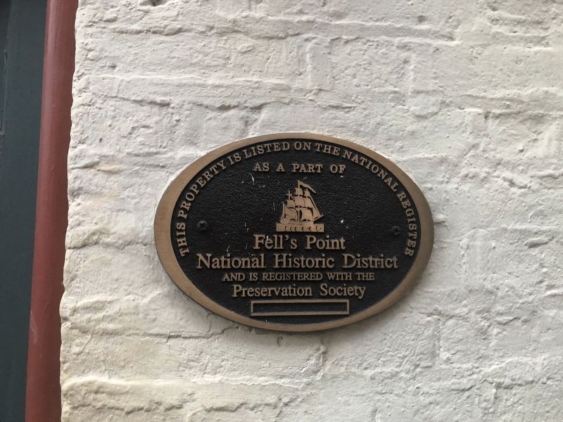 722 South Regester Street Marker image. Click for full size.