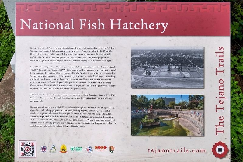 National Fish Hatchery Marker. Click for full size. National Fish Hatchery Marker image. Click for full size.