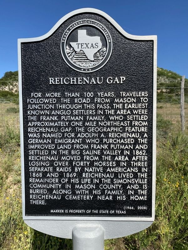 Reichenau Gap Marker. Click for full size. Reichenau Gap Marker image. Click for full size.