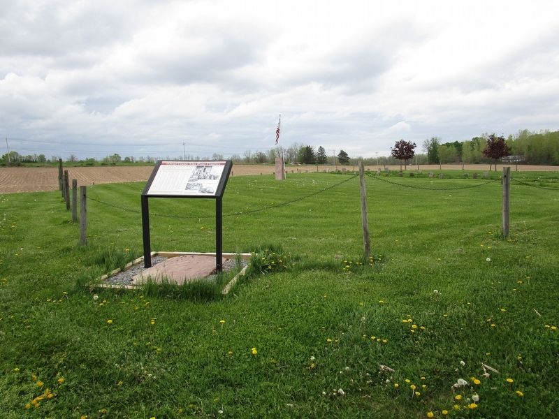 Orleans County Alms House Cemetery & Marker image. Click for full size.