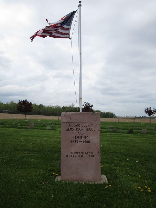 Orleans County Alms House Cemetery image. Click for full size.