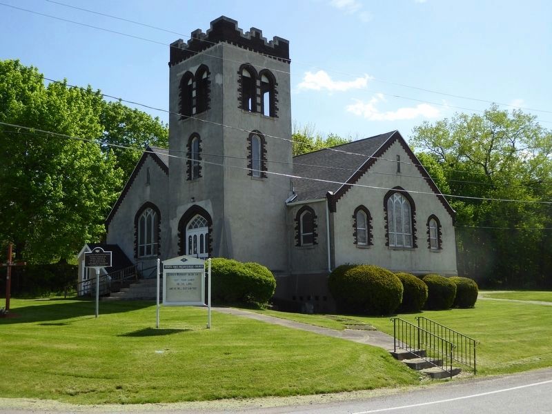 Sparta First Presbyterian Church and Marker. Click for full size. Sparta First Presbyterian Church and Marker image. Click for full size.