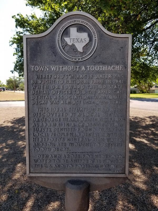 Town Without a Toothache Marker image. Click for full size.