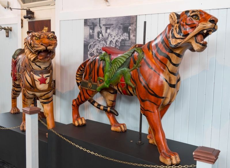 Mroow Tigers at the Merry-Go-Round Museum image. Click for full size.
