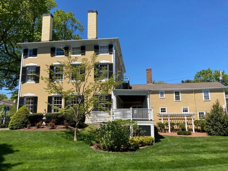 A view of the south elevation of the Nathaniel Winsor, Jr. House. Click for full size. A view of the south elevation of the Nathaniel Winsor, Jr. House image. Click for full size.