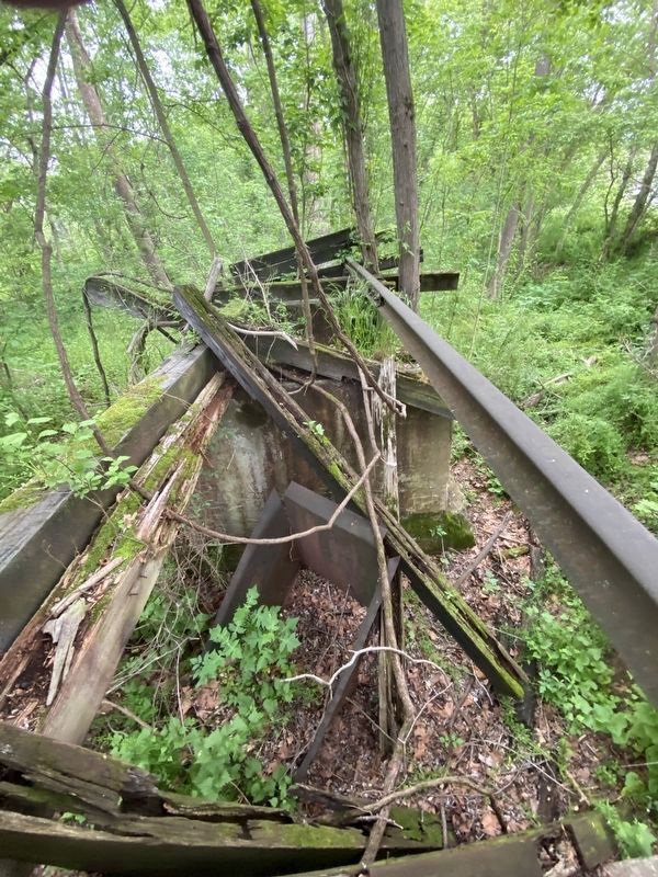 Railroad Siding & Coal Trestle Marker image. Click for full size.