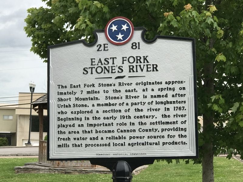 East Fork Stone's River Marker image. Click for full size.