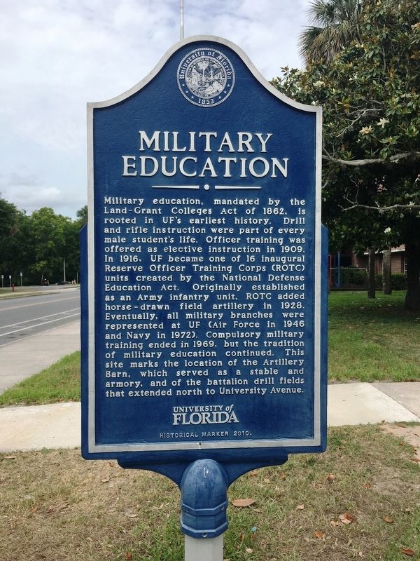 Military Education Marker image. Click for full size.