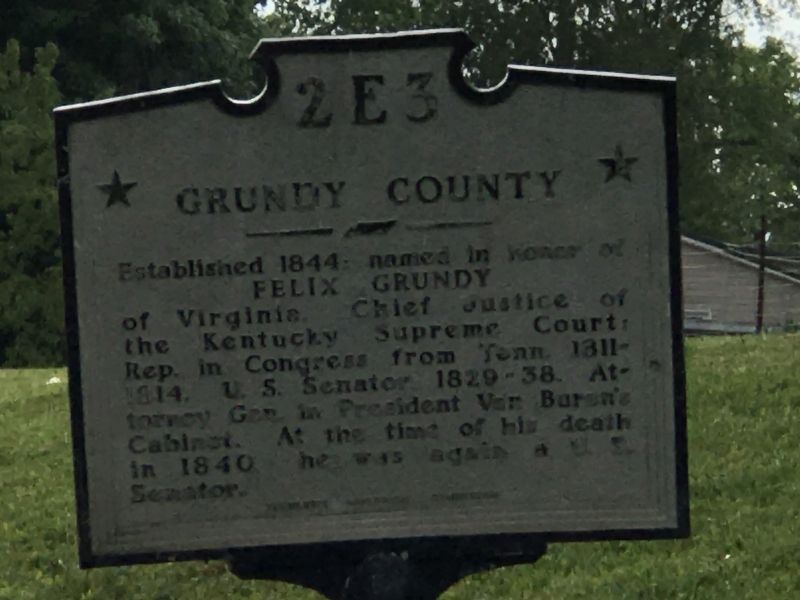Grundy County Marker image. Click for full size.