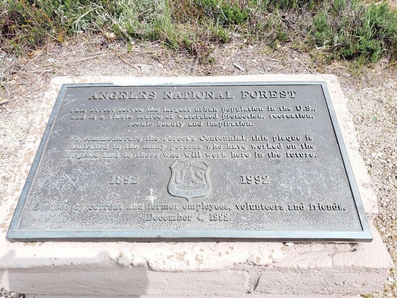 An additional Angeles National Forest Marker image. Click for full size.