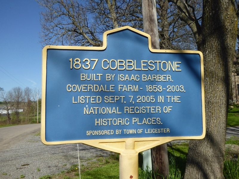 1837 Cobblestone Marker image. Click for full size.