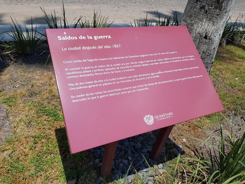 The War's Toll Marker image. Click for full size.