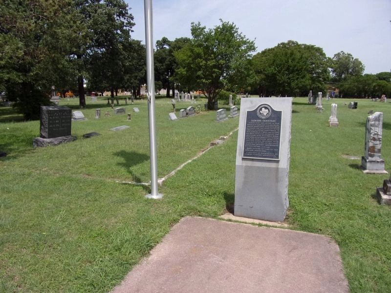 Sowers Cemetery Marker image. Click for full size.