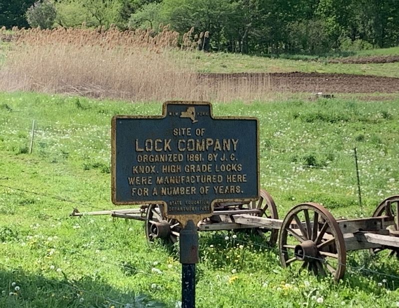 Lock Company Marker. Click for full size. Lock Company Marker image. Click for full size.