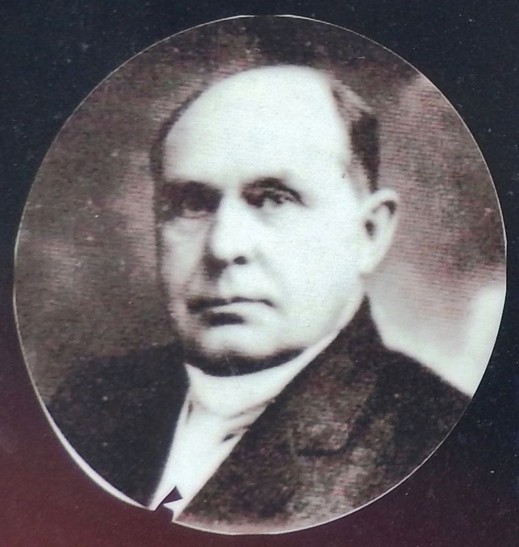 Marker detail: Senator / Colonel Thomas Cantley image. Click for full size.