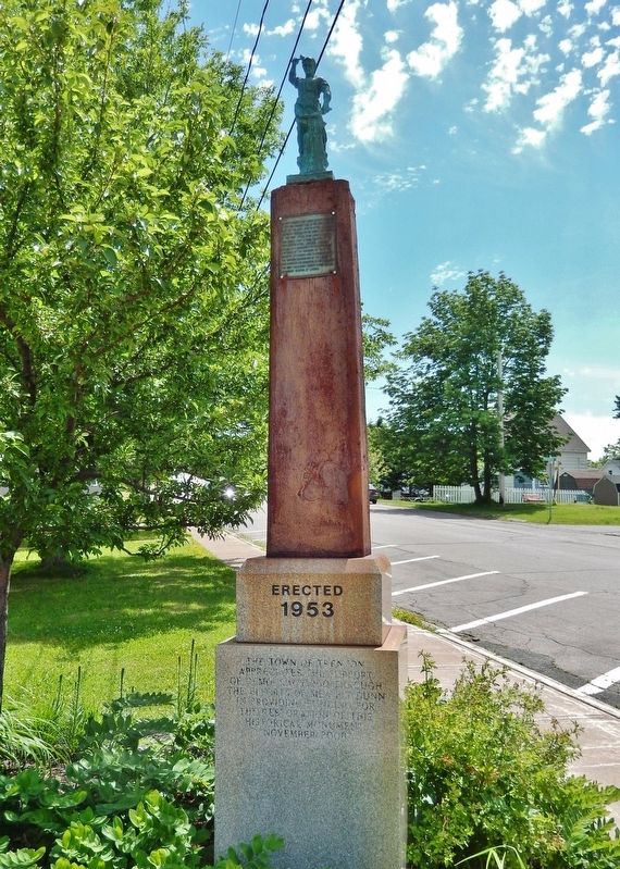 First Steel Made in Canada Monument image. Click for full size.