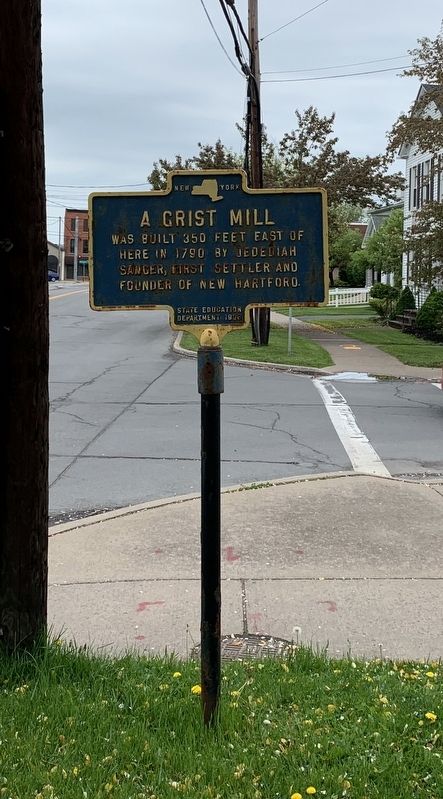 A Grist Mill Marker. Click for full size. A Grist Mill Marker image. Click for full size.