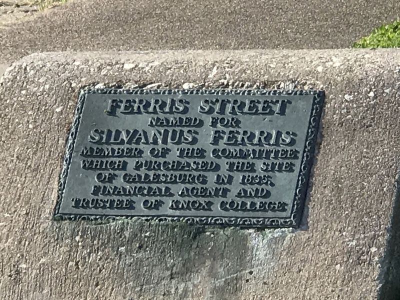 Ferris Street Marker. Click for full size. Ferris Street Marker image. Click for full size.