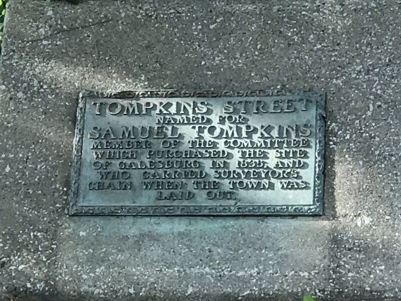 Tompkins Street Marker image. Click for full size.