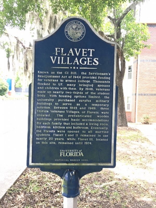 Flavet Villages Marker image. Click for full size.