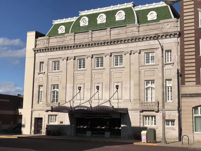 The Orpheum Theatre Marker image. Click for full size.