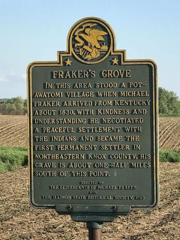 Fraker's Grove Marker image. Click for full size.