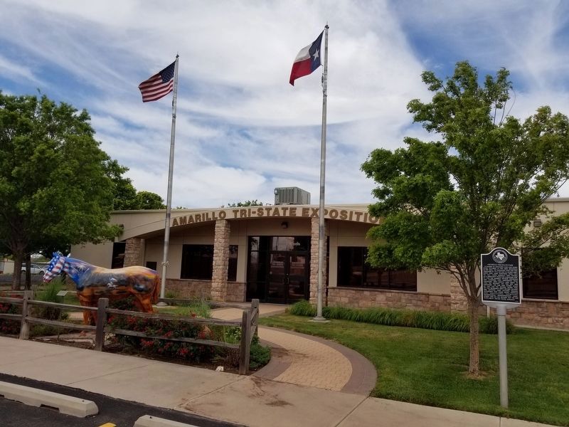 Amarillo Tri-State Fair Marker image. Click for full size.