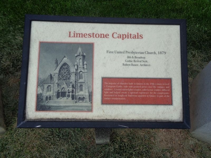 Limestone Capitals Marker image. Click for full size.