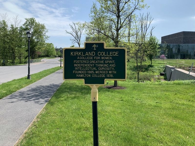 Kirkland College Marker image. Click for full size.