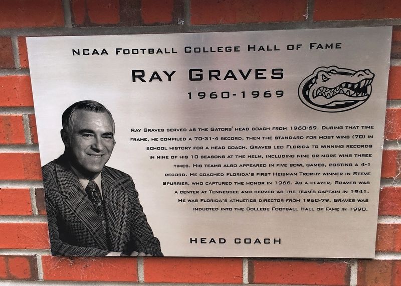 Ray Graves Marker image. Click for full size.