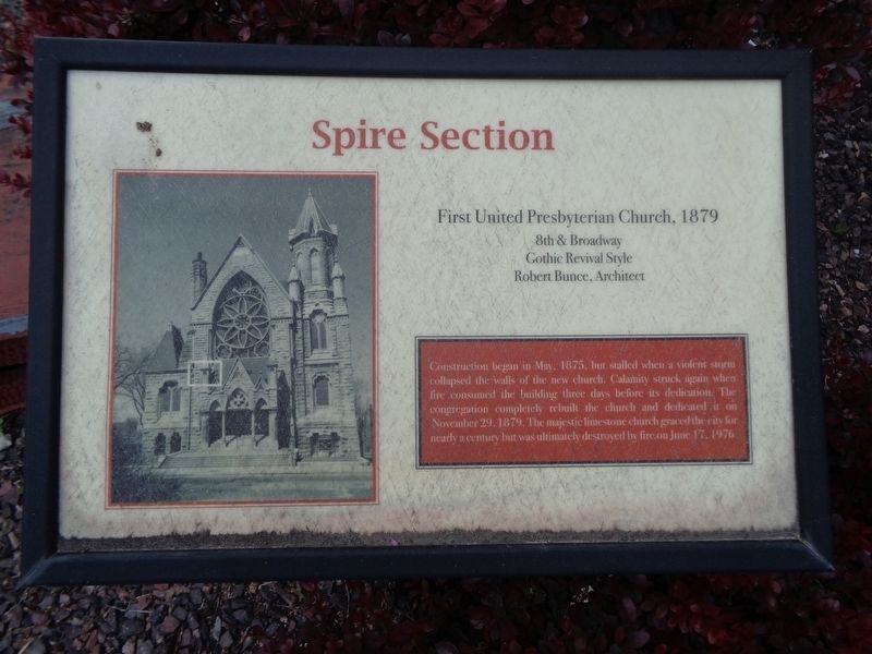 Spire Section Marker image. Click for full size.