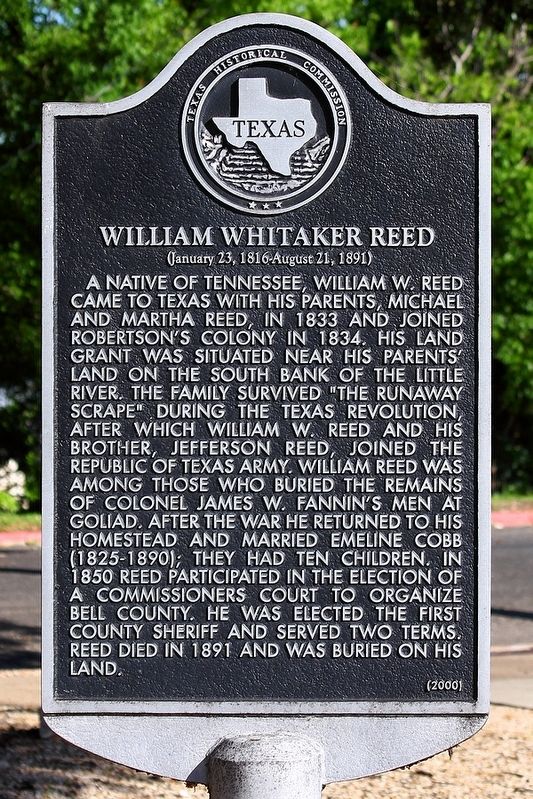 William Whitaker Reed Marker image. Click for full size.