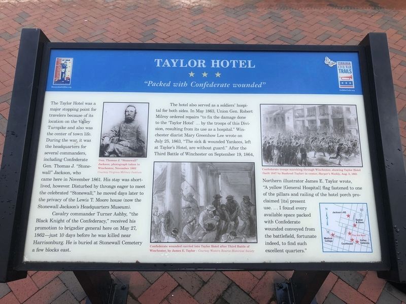 Taylor Hotel Marker image. Click for full size.