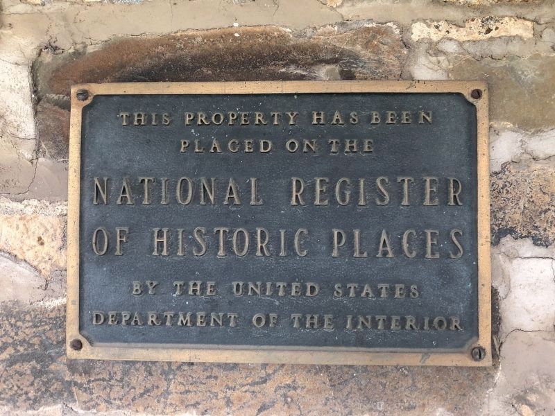 National Register of Historic Places plaque on the house image. Click for full size.