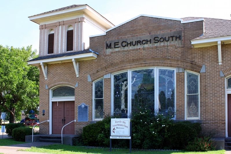 Eddy Methodist Church Marker Area image. Click for full size.