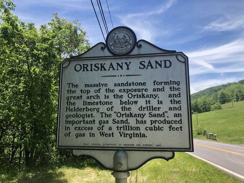 Oriskany Sand Marker image. Click for full size.