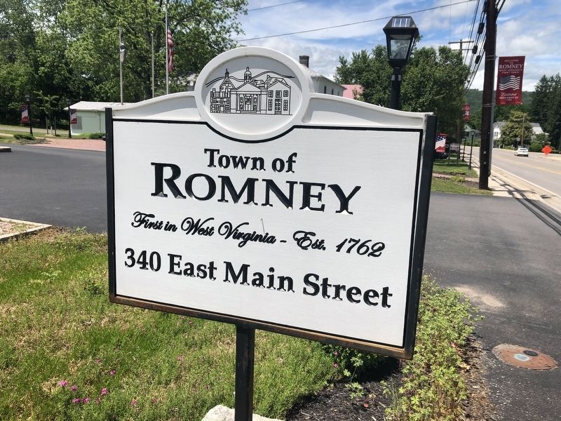 Town of Romney Marker image. Click for full size.