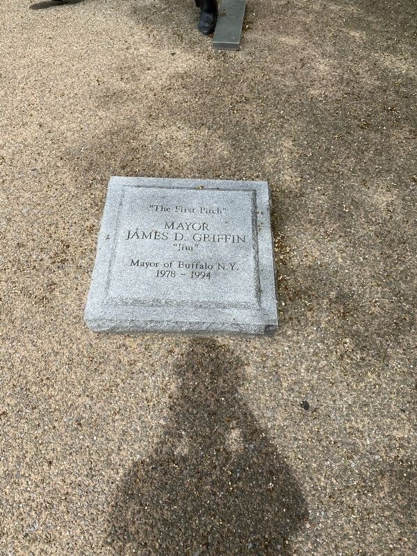 James D. Griffin Plaza Marker. Click for full size. James D. Griffin Plaza Marker image. Click for full size.