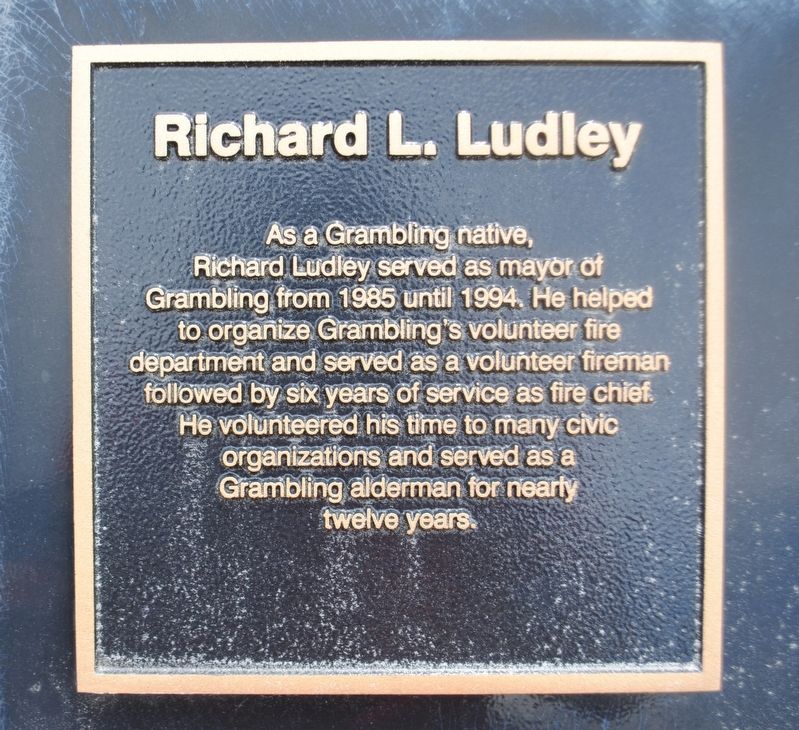Richard L. Ludley Marker image. Click for full size.