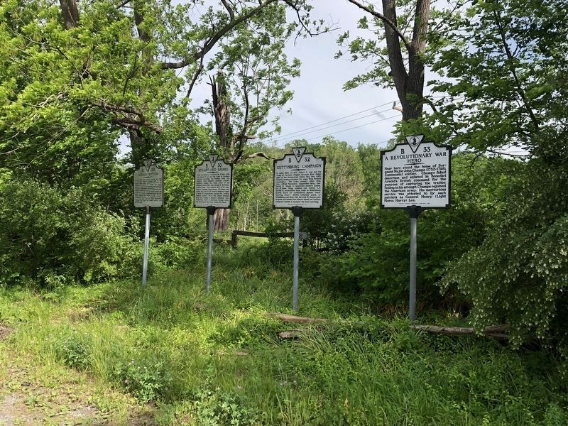 Four Markers at Dover, VA image. Click for full size.
