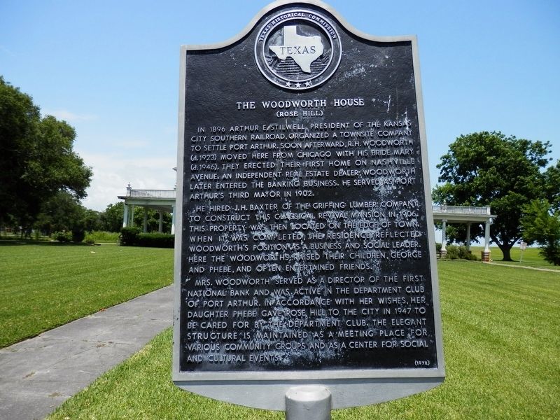 The Woodworth House Marker. Click for full size. The Woodworth House Marker image. Click for full size.