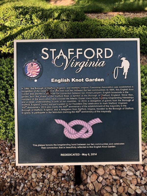 English Knot Garden Marker image. Click for full size.