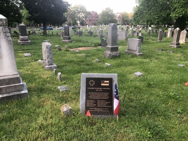 Courtesy of Bethel Cemetery, Est. 1885 Marker image. Click for full size.