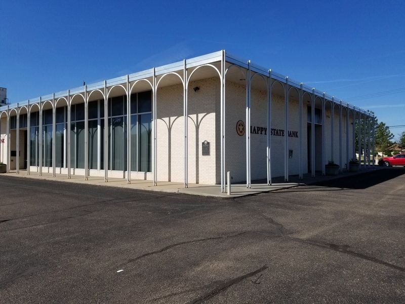 Oldest Bank in the Texas Panhandle Marker. Click for full size. Oldest Bank in the Texas Panhandle Marker image. Click for full size.