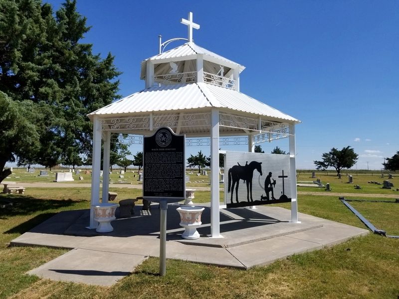 White Deer Cemetery Marker image. Click for full size.